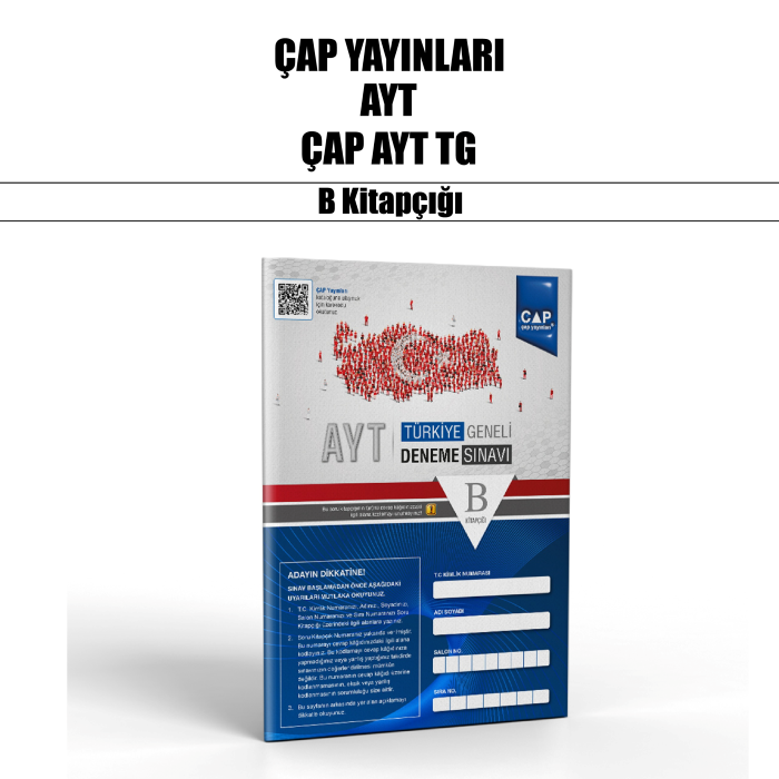 ÇAP YAYIN YKS AYT TÜRKİYE GENELİ SNV B - 25-26